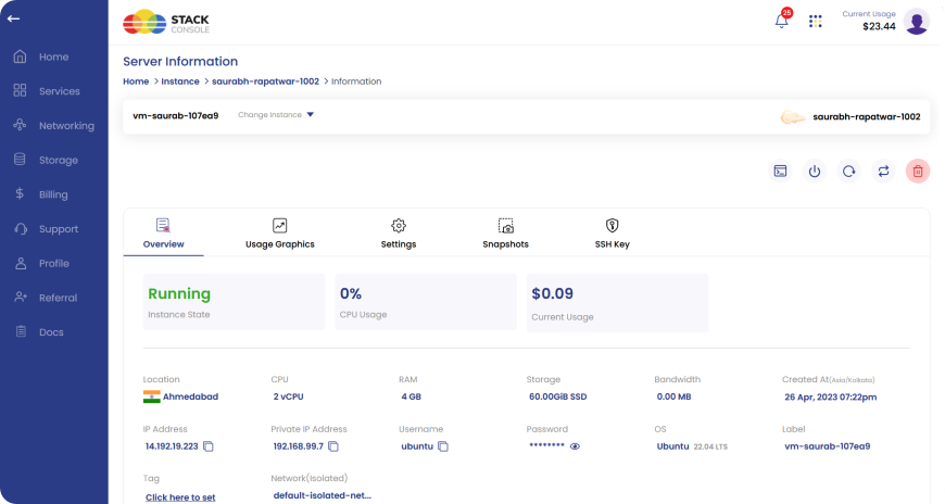 Billing Solution for CloudStack, OpenStack, VMware & OpenNebula